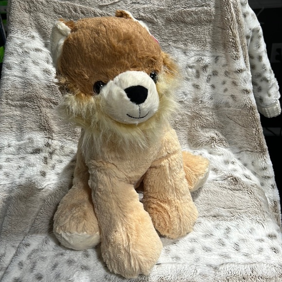 hug me Toys Hug Me Sitting Dog Plush Puppy Pomeranian Walgreens